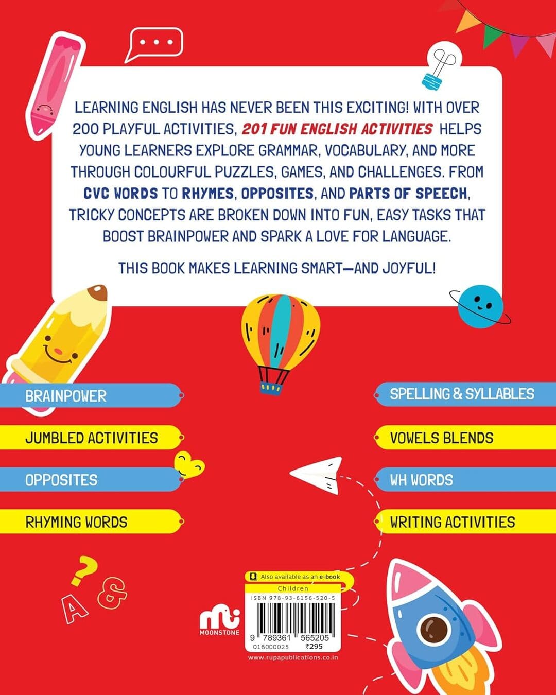 201 Fun English Activities [Paperback]