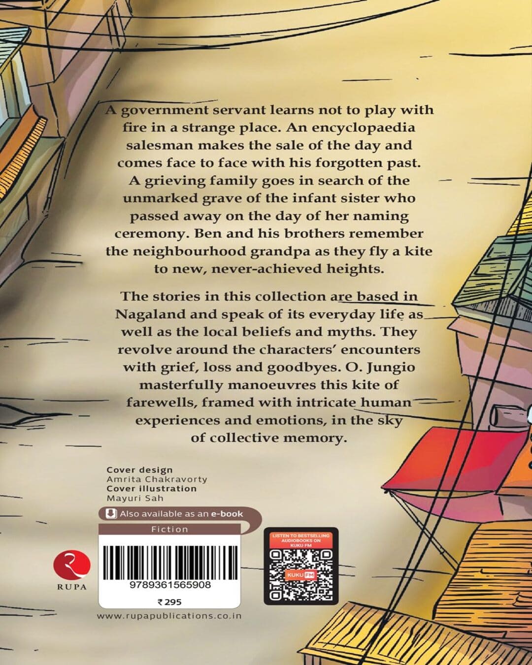 A Kite of Farewells: Stories from Nagaland by O. Jungio [Paperback]