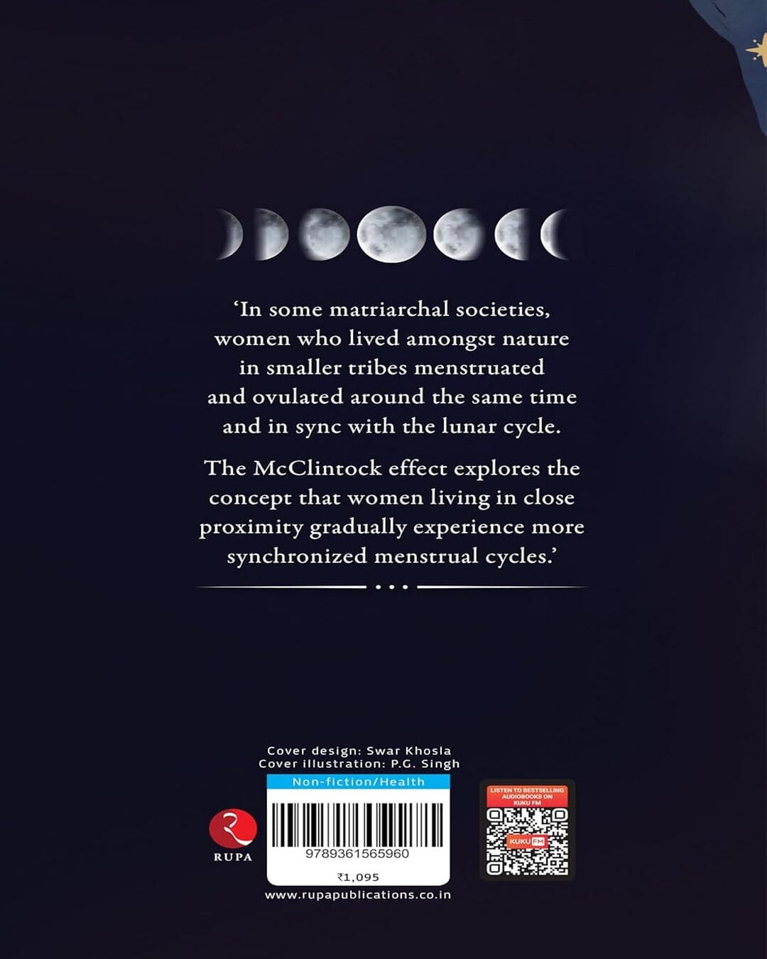 Menstruation: Moon, Men and More by Nirmala Gowda Nayak [Hardcover]