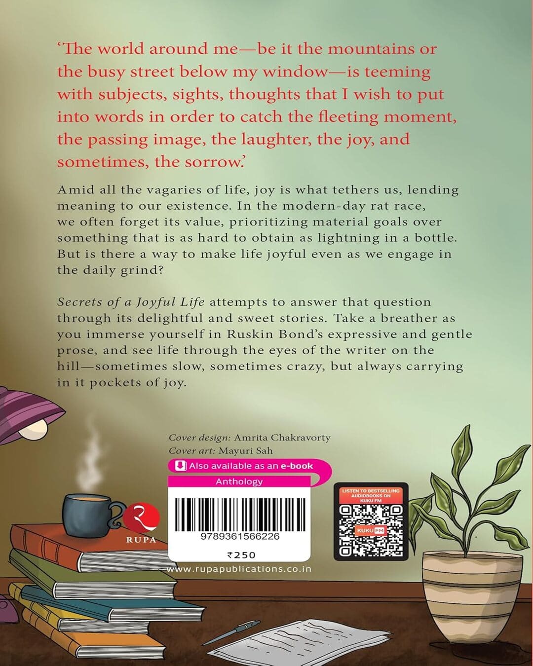 Secrets of a Joyful Life by Ruskin Bond [Paperback]