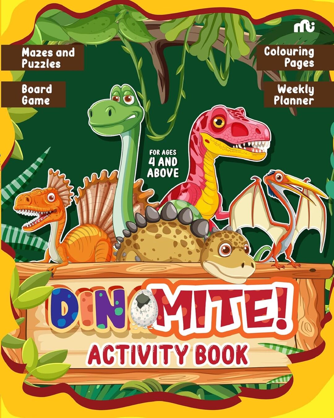 Dinomite! Activity Book by Moonstone [Paperback]