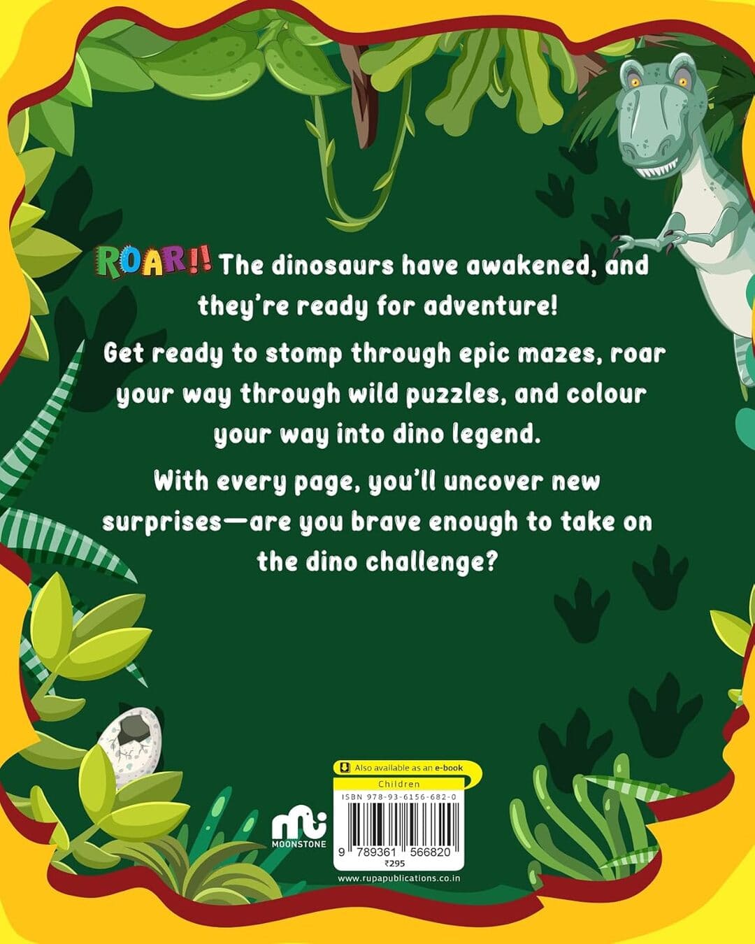 Dinomite! Activity Book by Moonstone [Paperback]