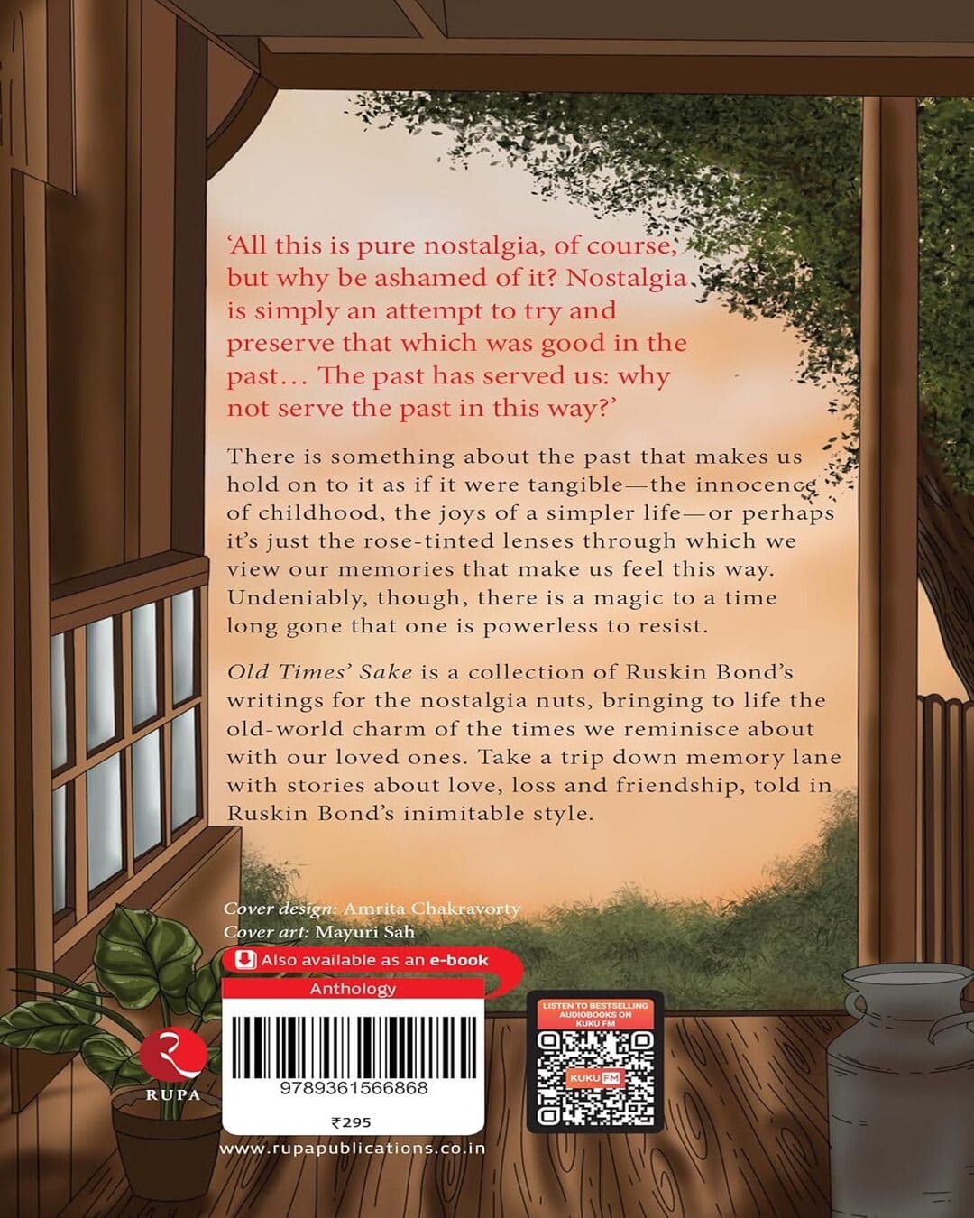 Old Times'sake by Ruskin Bond [Paperback]