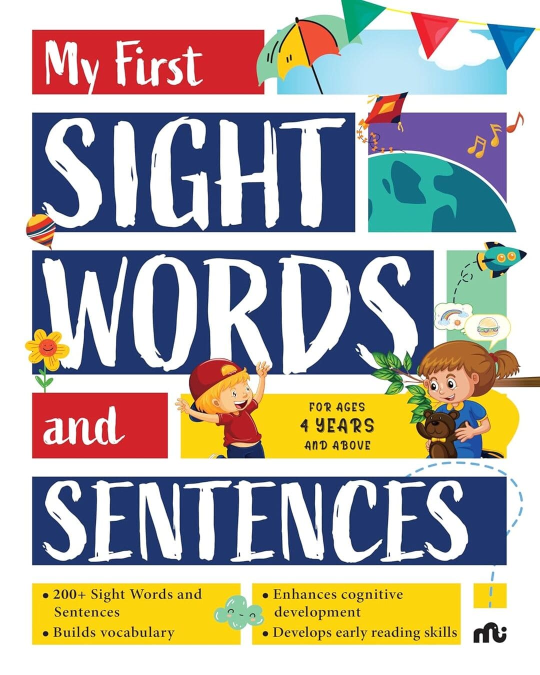 My First Sight Words And Sentences by Moonstone [Paperback]