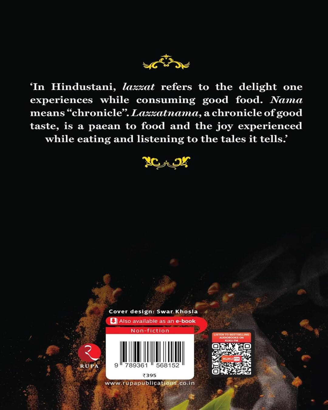 Lazzatnama Receipes Of India by Pushpesh Pant [Paperback]