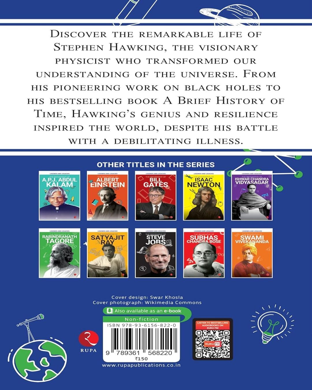 Legends and Legacies : The Biography of Stephen Hawking [Paperback]