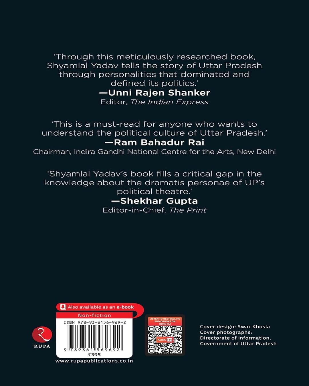 At the Heart of Power: The Chief Ministers of Uttar Pradesh by Shyamlal Yadav [Paperback]