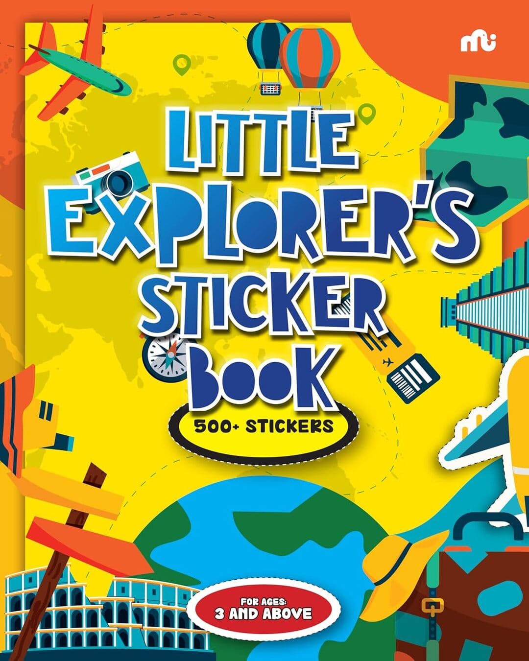 Little Explorer's Sticker Book 500+ Stickers [Paperback]