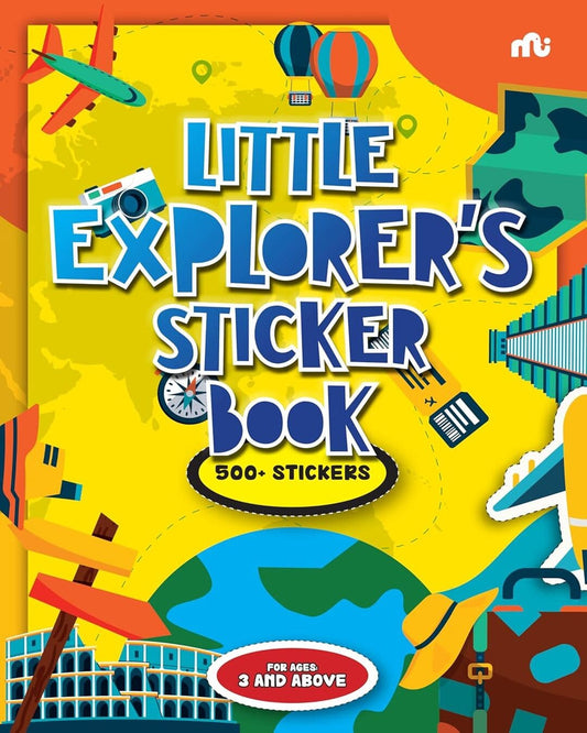 Little Explorer's Sticker Book 500+ Stickers [Paperback]