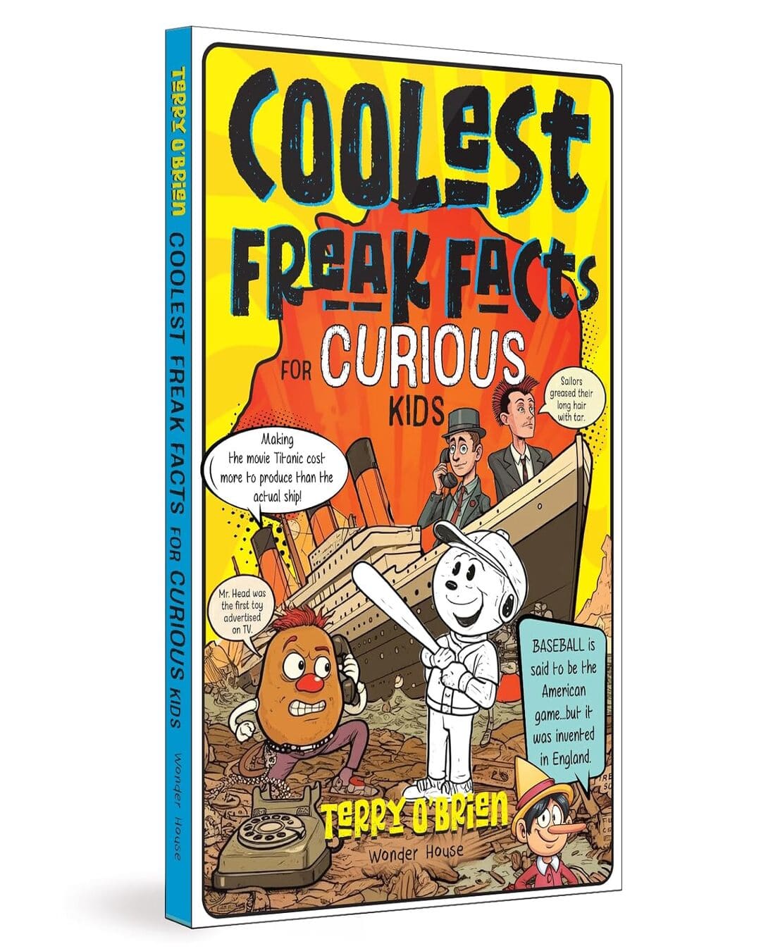 Coolest Freak Facts For Curious Kids by Terry Obrien [Spiral-bound]