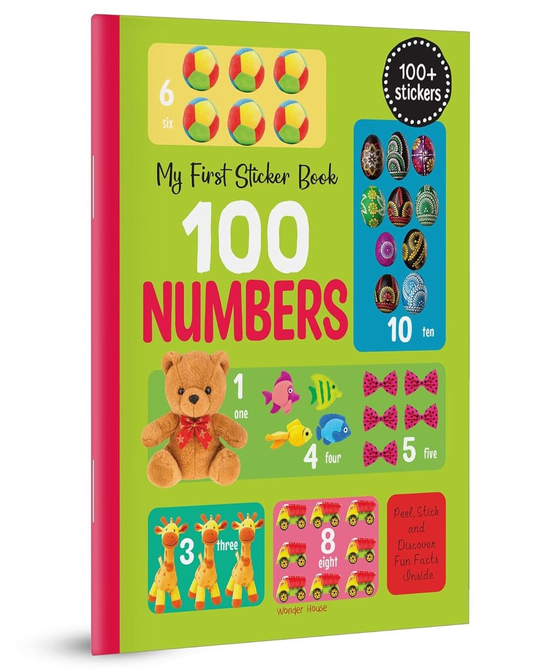 My First 100 Numbers Stickers by Wonder House Books [Paperback]