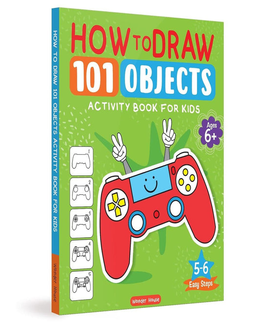 How To Draw 101 Objects by Wonder House Books [Board Book]