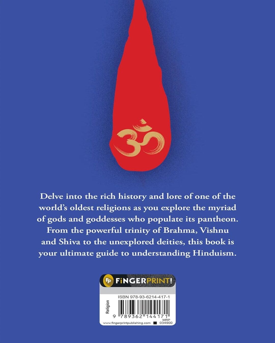 Gods Of Hinduism by Manhar Sharma [Paperback]
