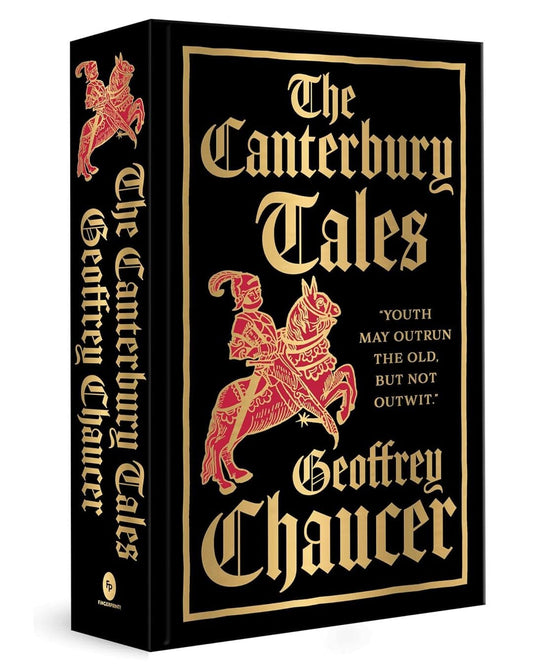 The Canterbury Tales (Deluxe Hardbound Edition) by Geoffrey Chaucer [Hardcover]