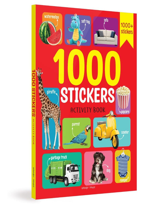 My First 1000 Stickers Activity Book by Wonder House Books [Paperback]