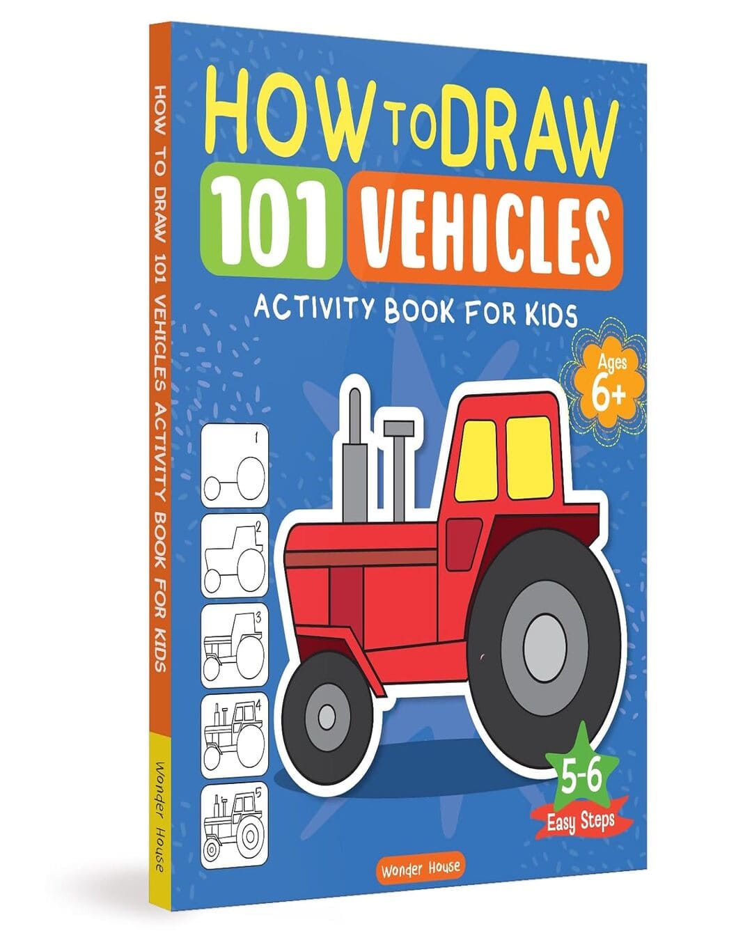 How To Draw 101  Vehicles by Wonder House Books [Board Book]