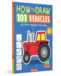 How To Draw 101  Vehicles by Wonder House Books [Board Book]