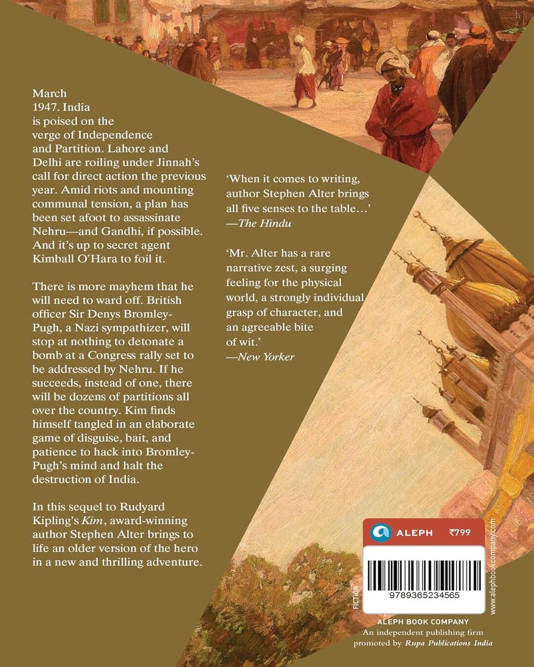 The Greatest Game: Being the Further Adventures of Kimball O’Hara by Stephen Alter [Hardcover]