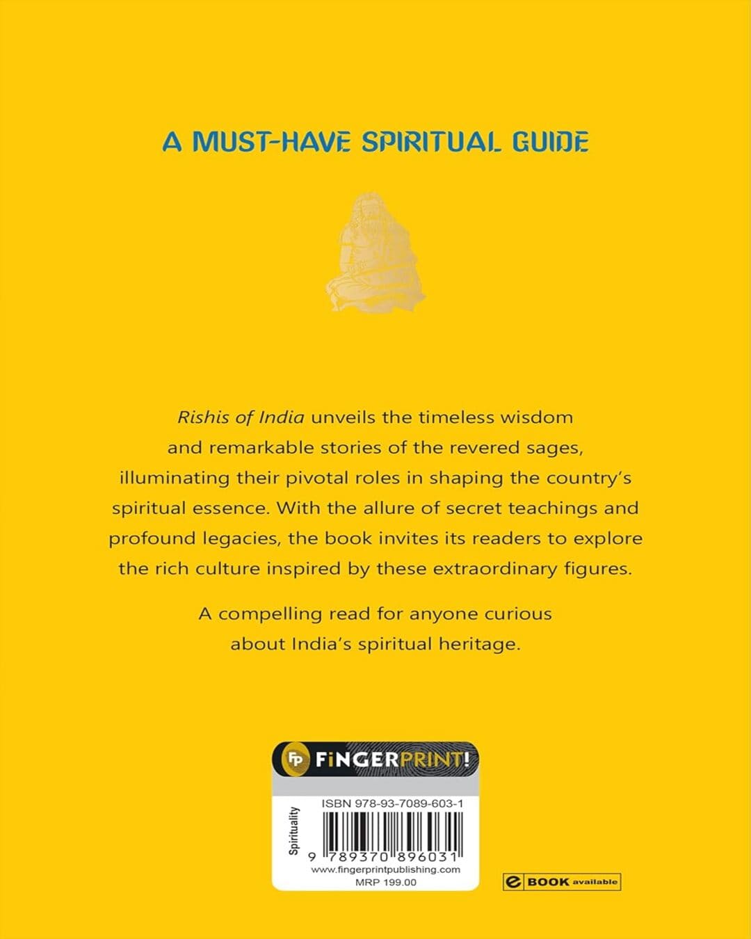 Rishis Of India by Pranay [Paperback]