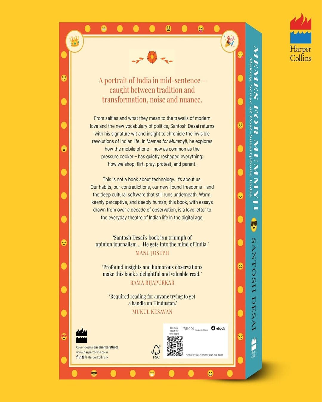 Memes For Mummyji by Santosh Desai [Paperback]