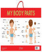 My Body Parts - Early Learning Educational Posters For Children: Perfect For Kindergarten, Nursery A by Wonder House Books [Paperback]