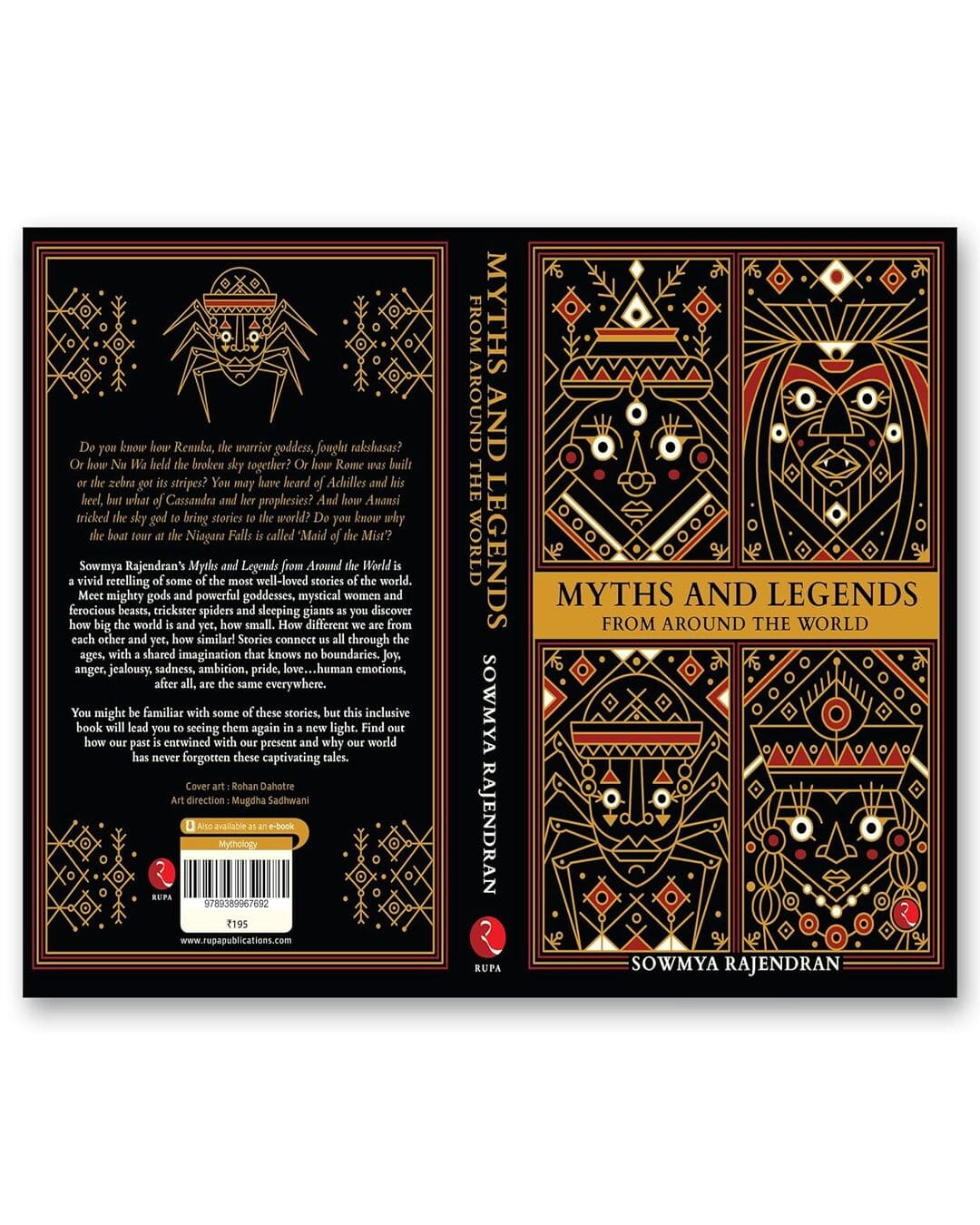 Myths And Legends From Around The World by Sowmya Rajendran [Paperback]
