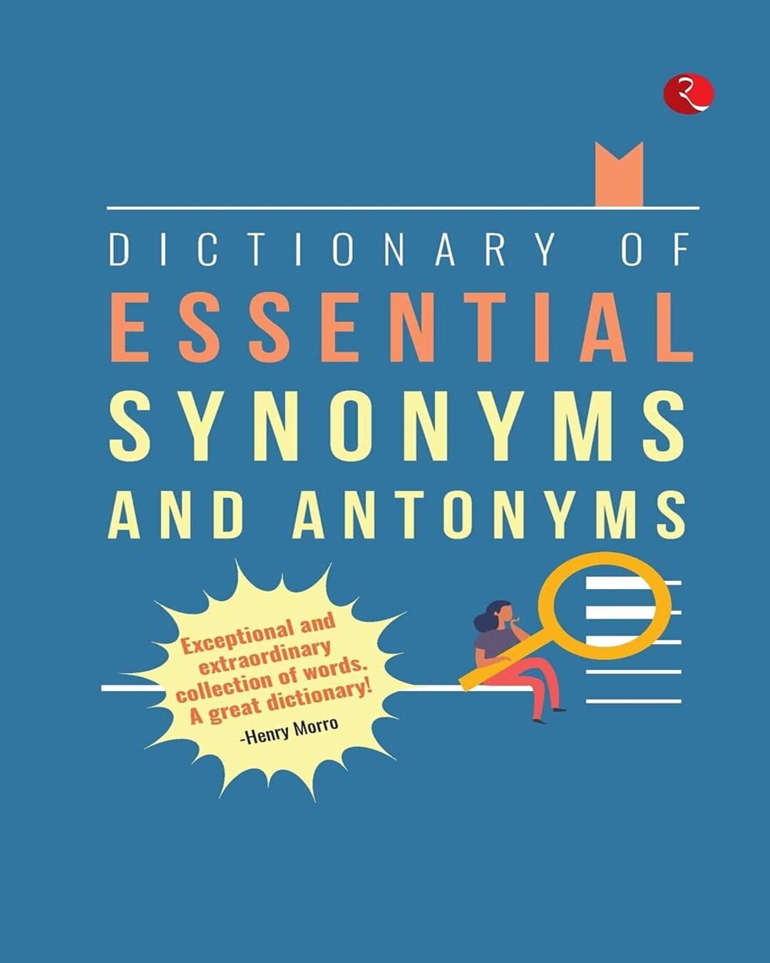 Dictionary Of Essential Synonyms And Antonyms [Paperback]