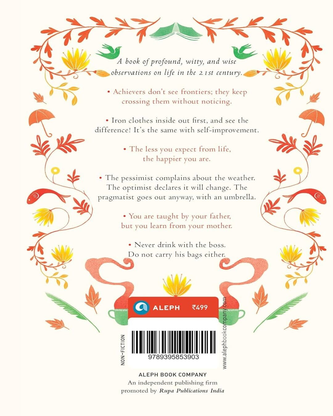 The Less You Preach, The More You Learn Aphorisms for Our Age by Shashi Tharoor Joseph, Zacharias [Hardcover]