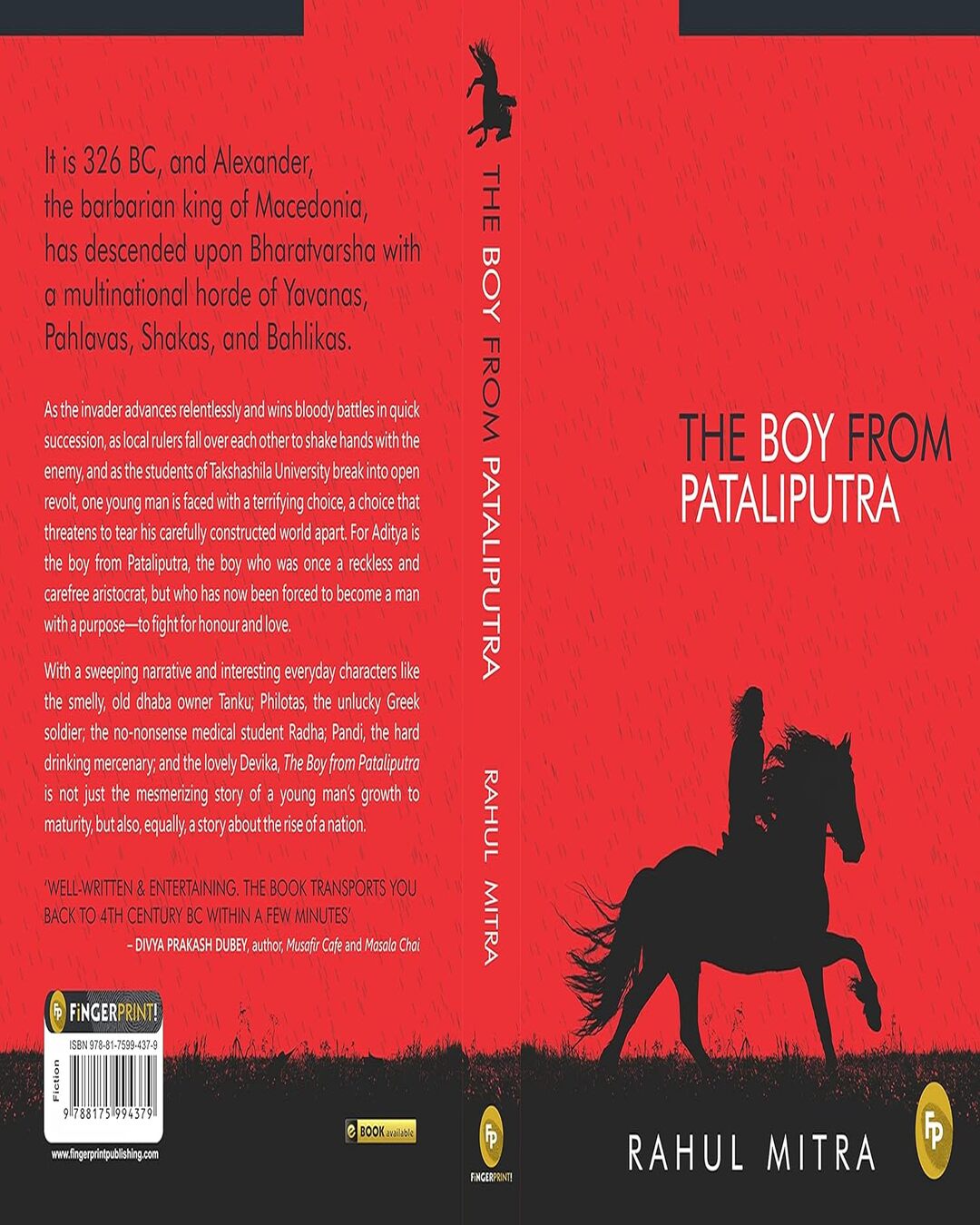 The Boy From Pataliputra by Rahul Mitra [Paperback] - versoz.com