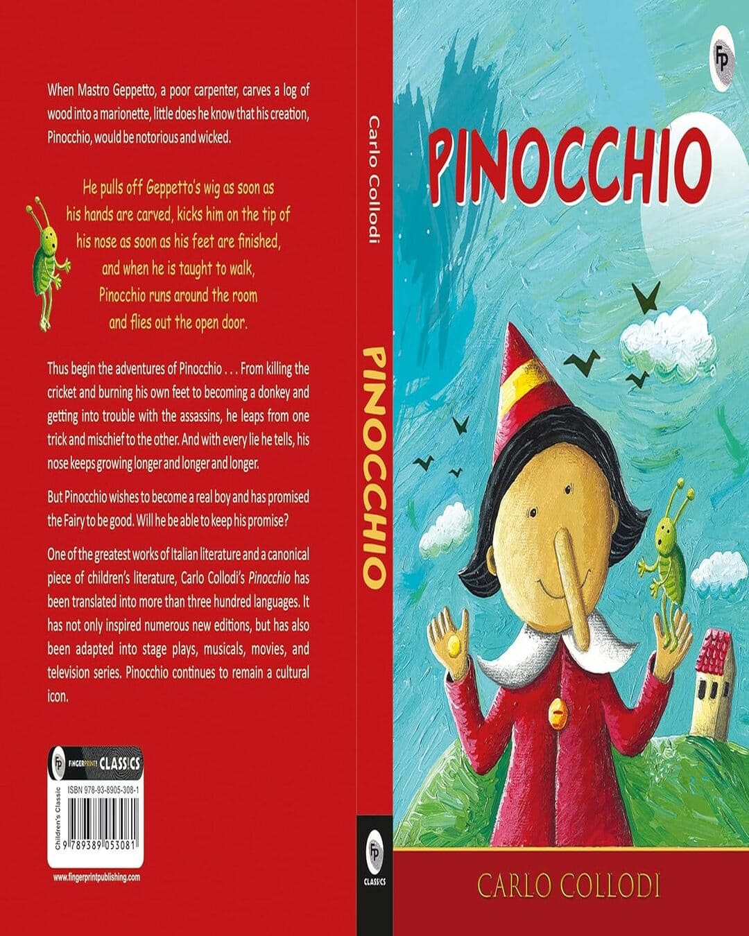 Pinocchio by Carlo Collodi [Paperback ] - versoz.com