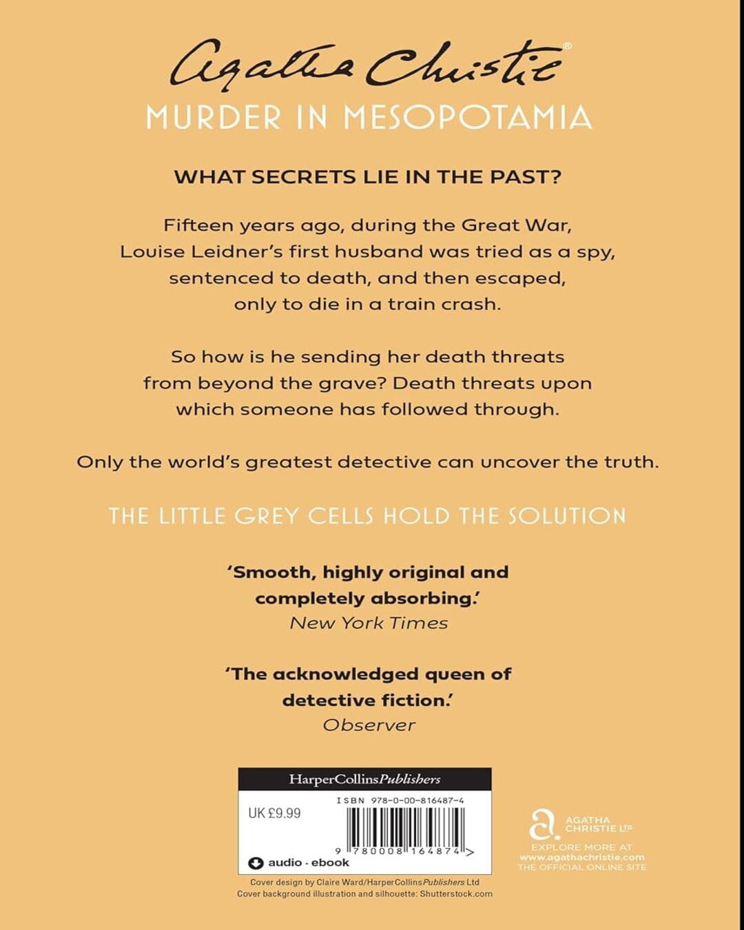 Murder in Mesopotamia by Agatha Christie [Paperback]
