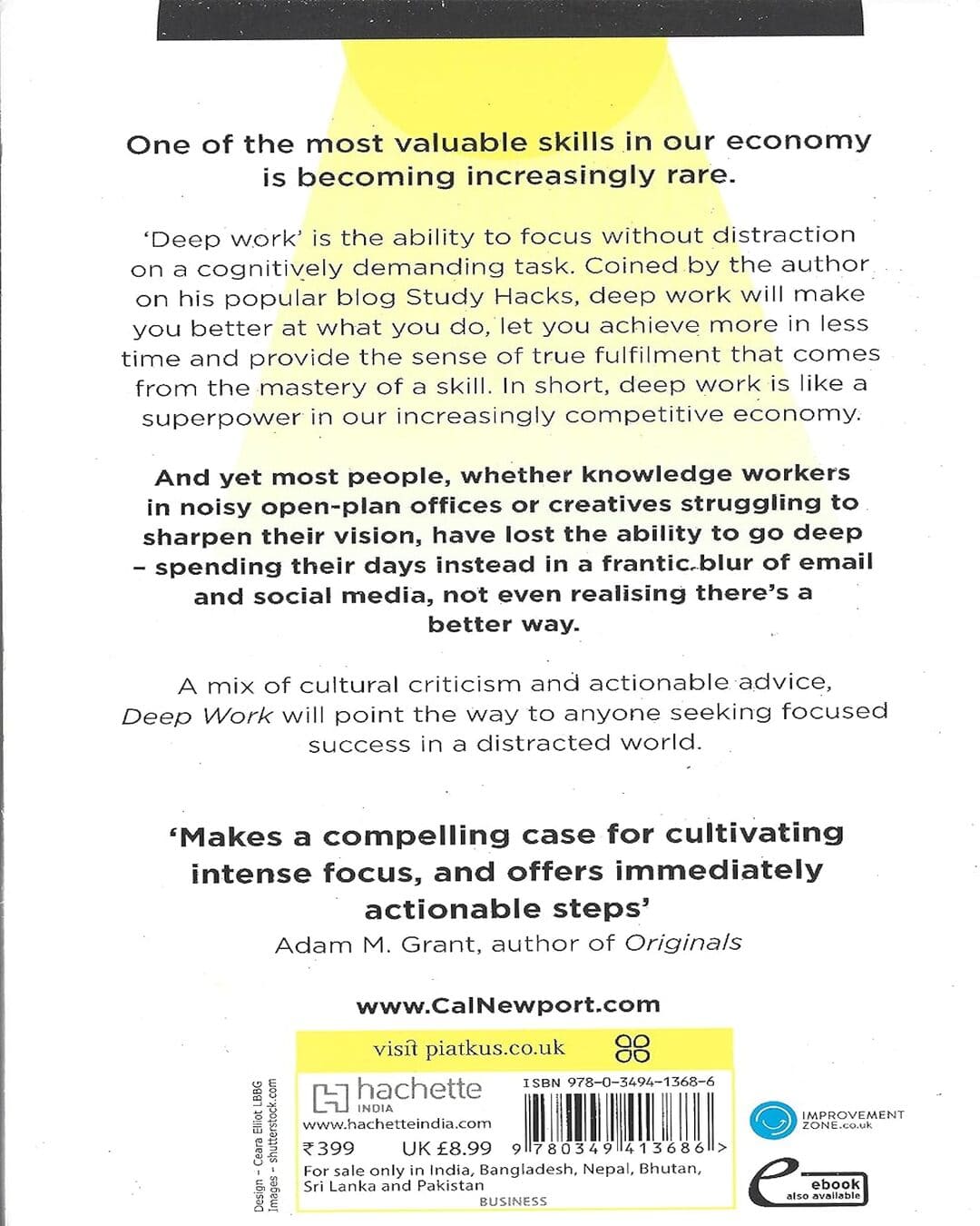 Deep Work : Rules for Focused Success in a Distracted World by Cal Newport [Paperback] - versoz.com
