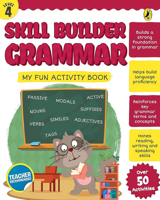 Skill Builders GrammarÂ  Level-4 by Penguin India [Paperback]
