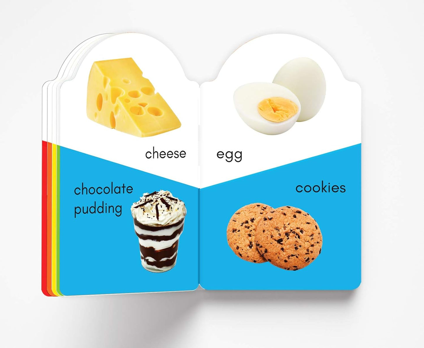 My Early Learning Book of Food: Attractive Shape Board Books For Kids by Wonder House Books [Board Book]