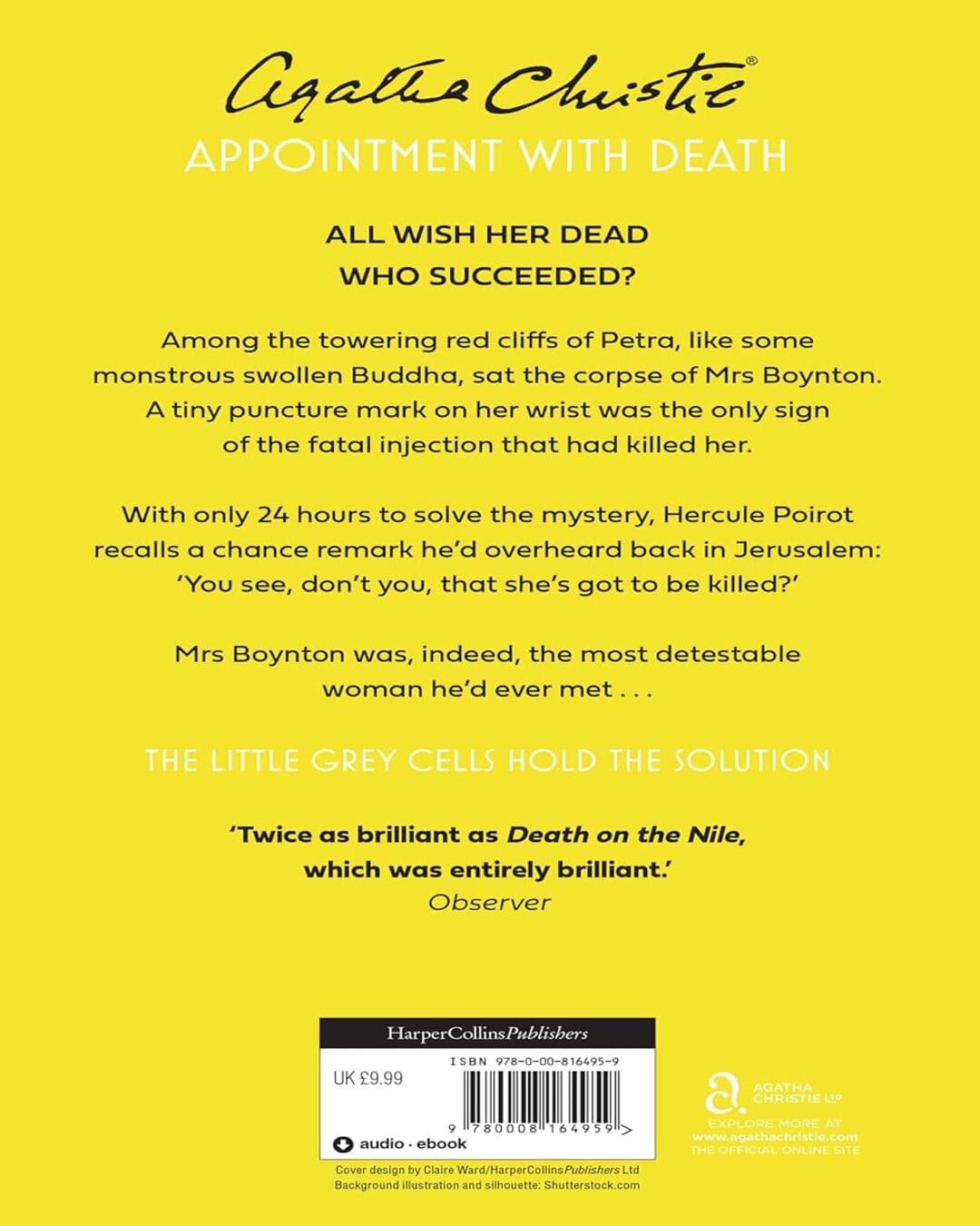 Appointment with Death by Agatha Christie [Paperback]
