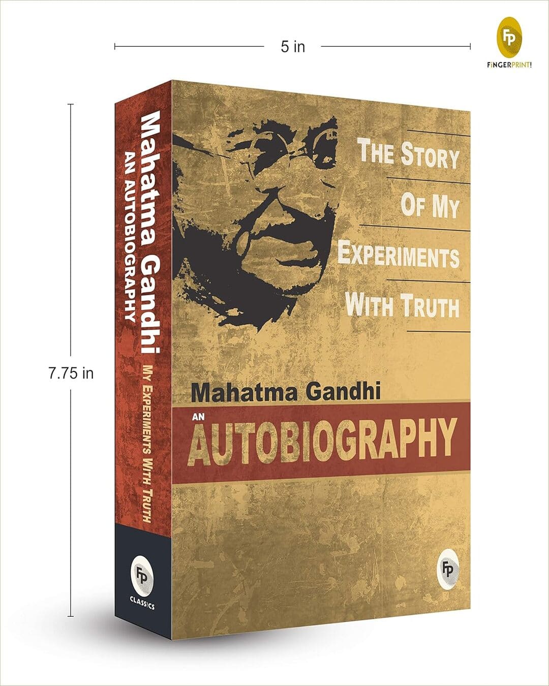 The Story of My Experiments with Truth by Mahatma Gandhi [Paperback] - versoz.com