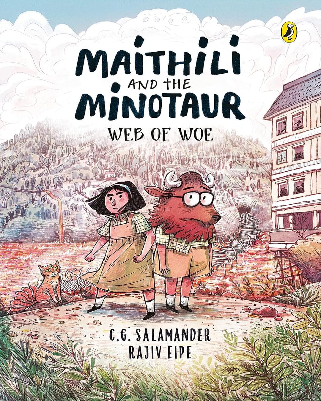 Maithili And The Minotaur: Web Of Woe by C. G. Salamander & Rajiv Eipe [Paperback] - versoz.com