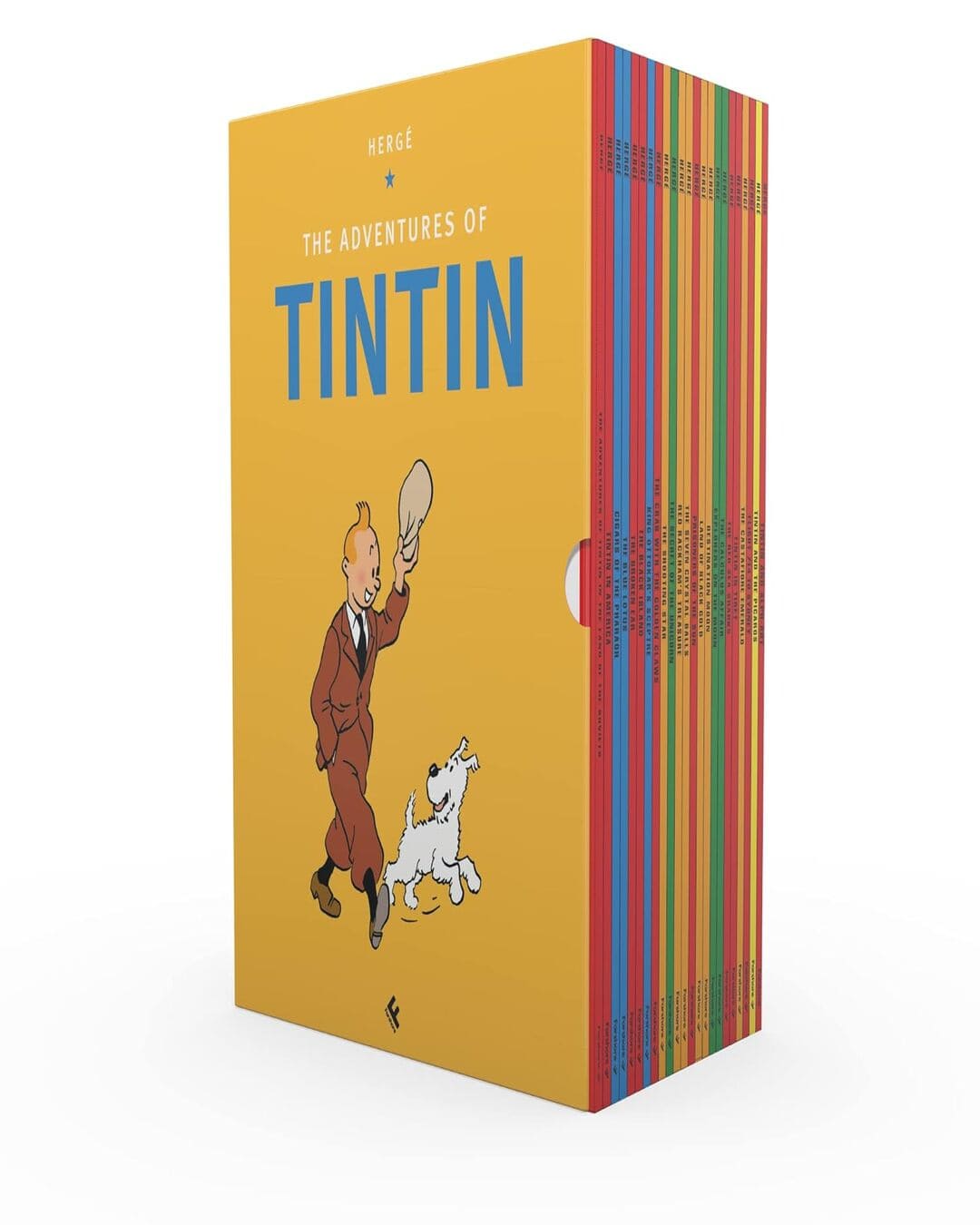 Tintin Paperback Boxed Set 23 Titles by Herge [Paperback] - versoz.com