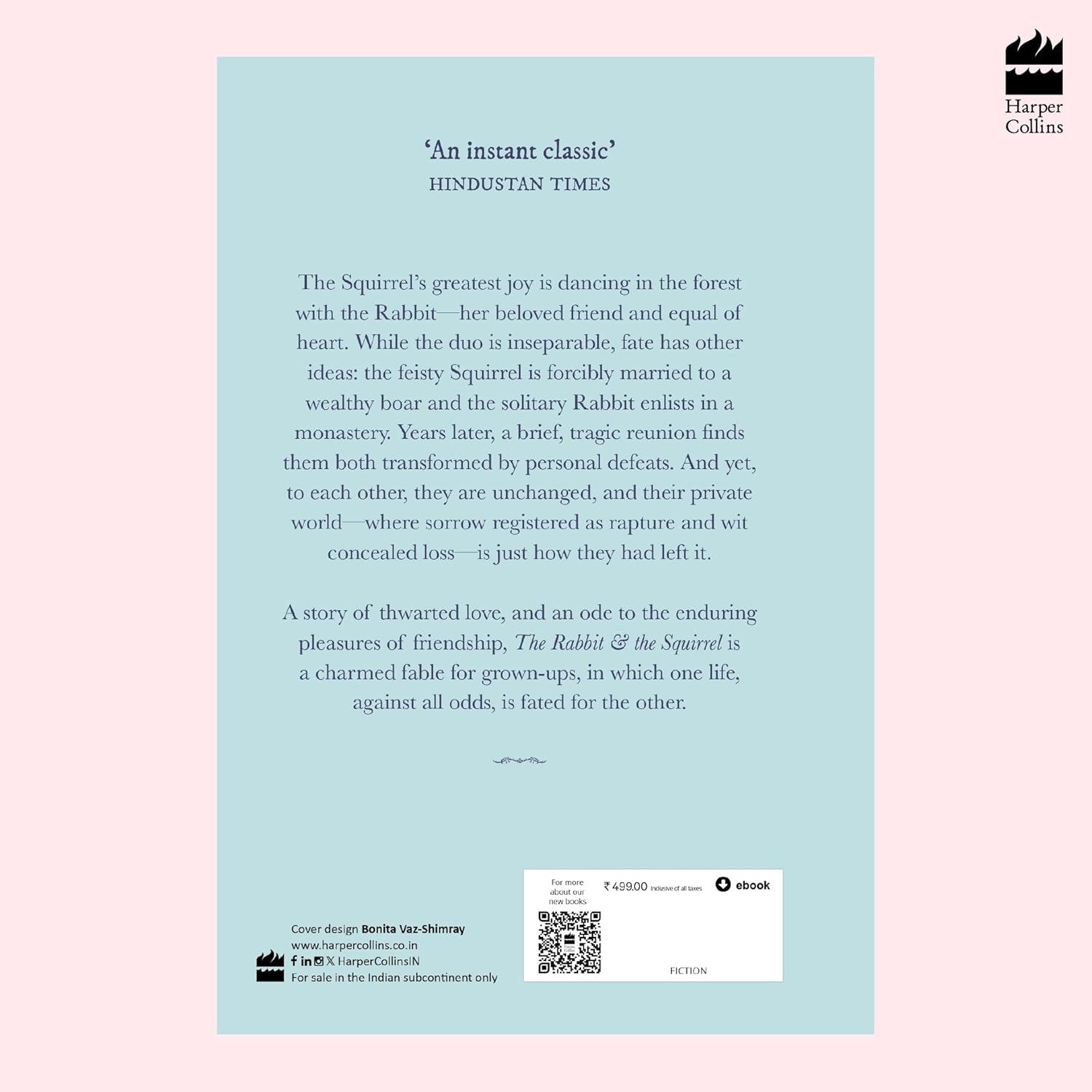 The Rabbit & the Squirrel by Siddharth Dhanvant Shanghvi & Stina Wirsen [Hardcover] - versoz.com