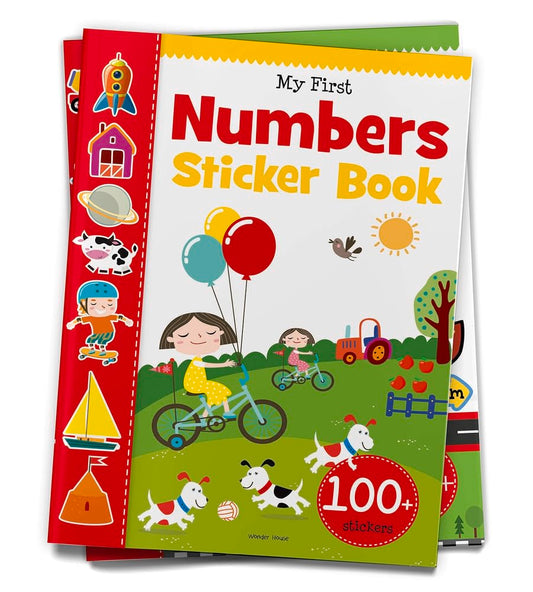 My First Numbers Sticker Book: Exciting Sticker Book With 100 Stickers [Paperback]