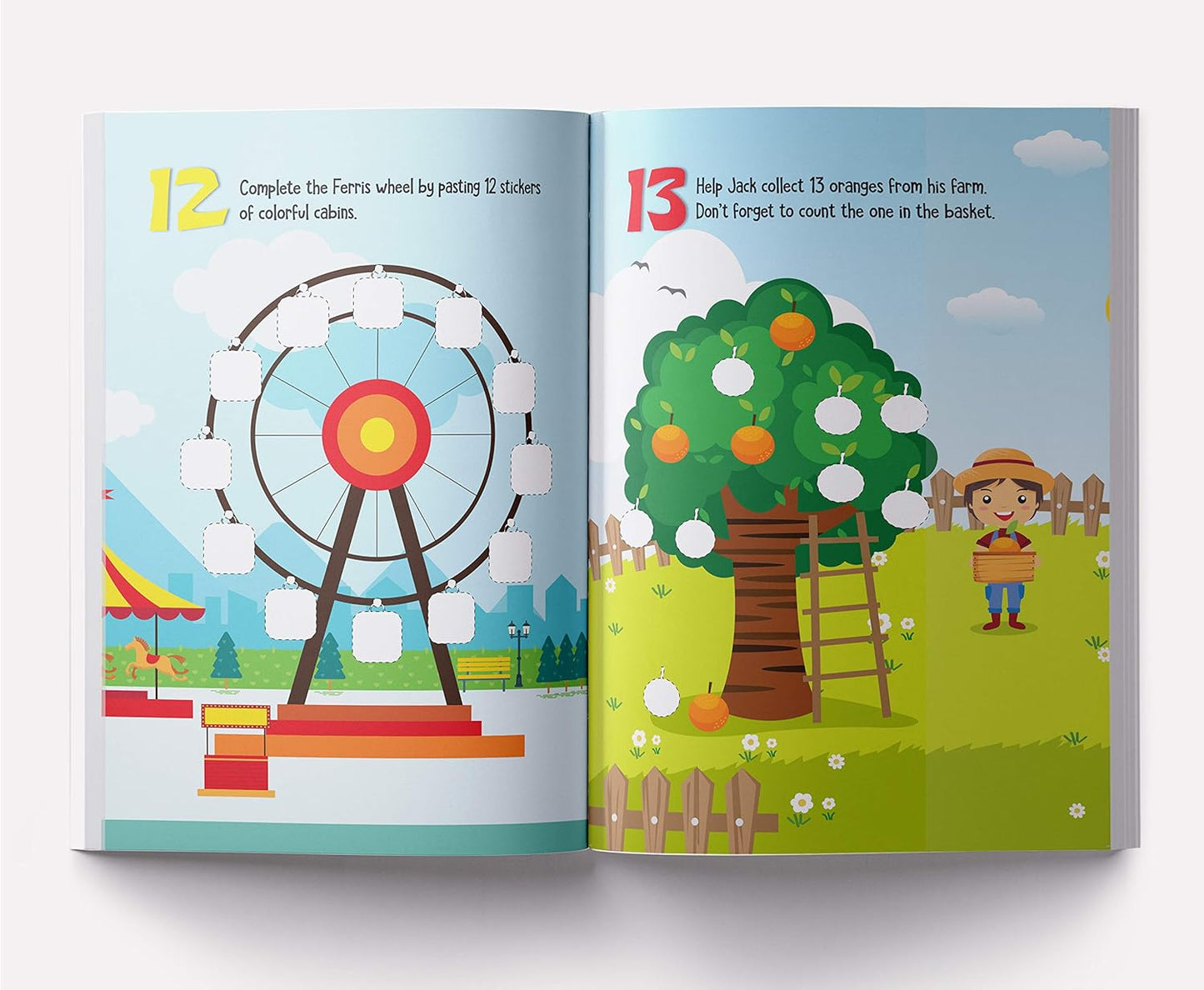 My First Numbers Sticker Book: Exciting Sticker Book With 100 Stickers [Paperback]