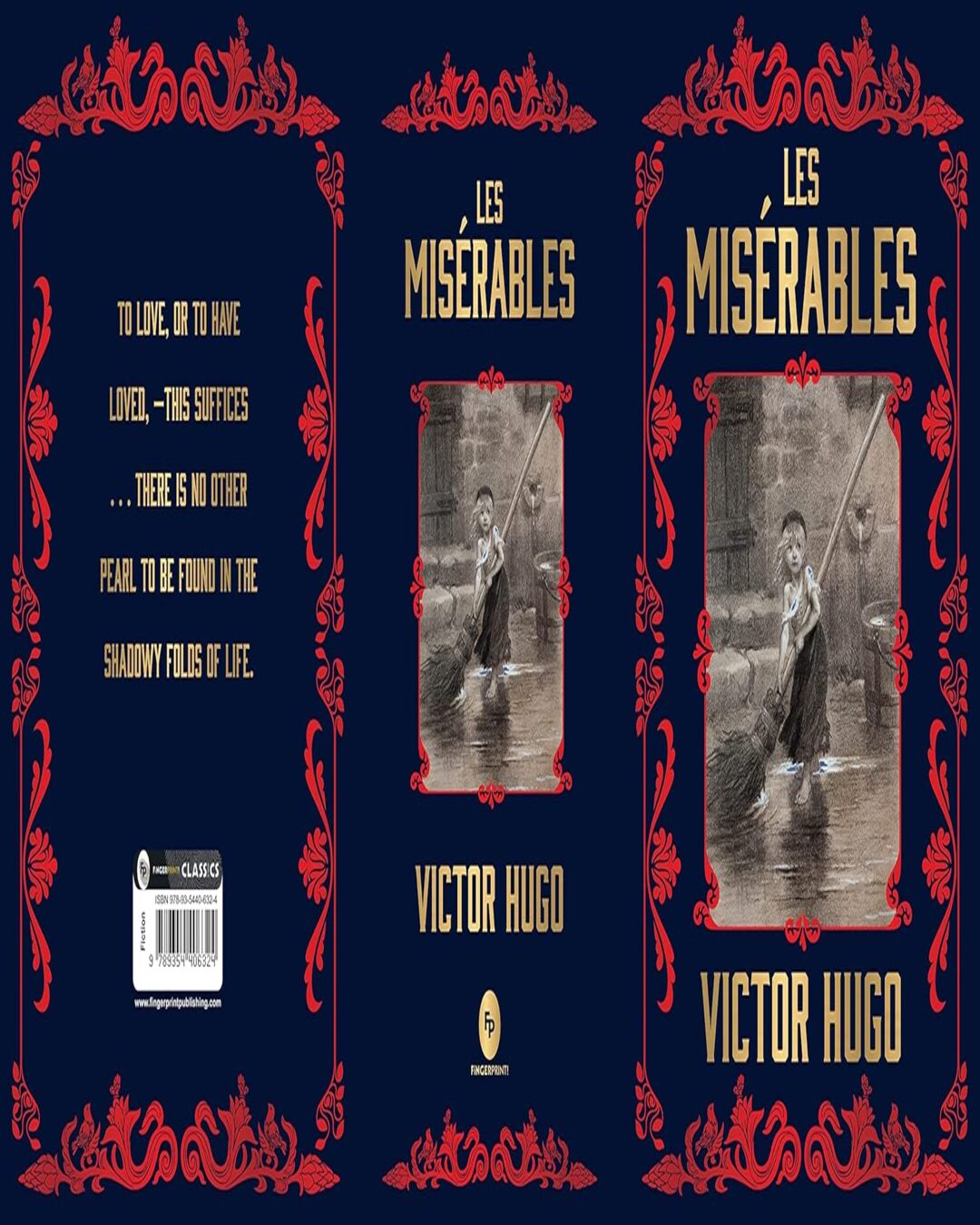 Les Misérables (Deluxe Hardbound Edition) Victor Hugo [Hardcover] - versoz.com