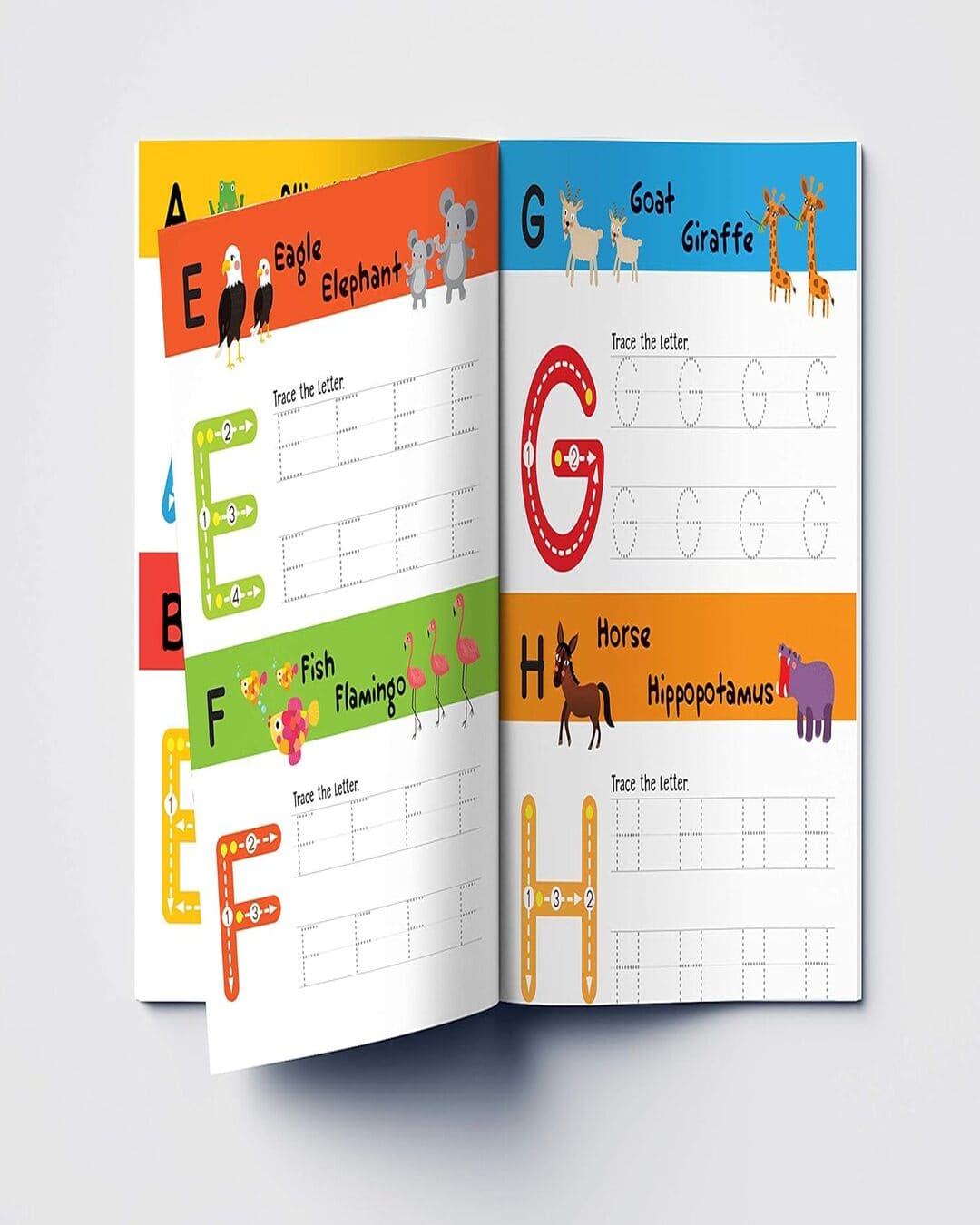 Capital Letters Abc: Write and Practice Capital Letters A to Z Book For Kids (Writing Fun) by Wonder House Books [Paperback]