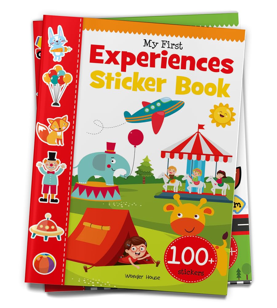 My First Experiences Sticker Book: My first sticker books by Wonder House Books [Paperback]