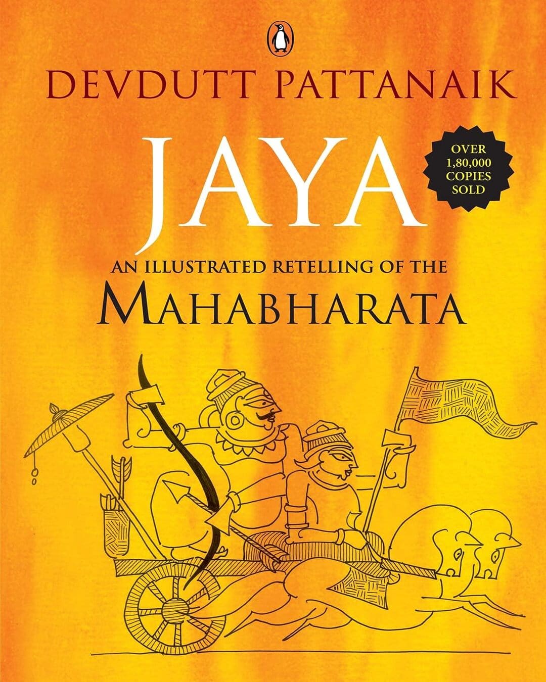 Jaya : An Illustrated Retelling of the Mahabharata by Devdutt Pattanaik [Paperback] - versoz.com