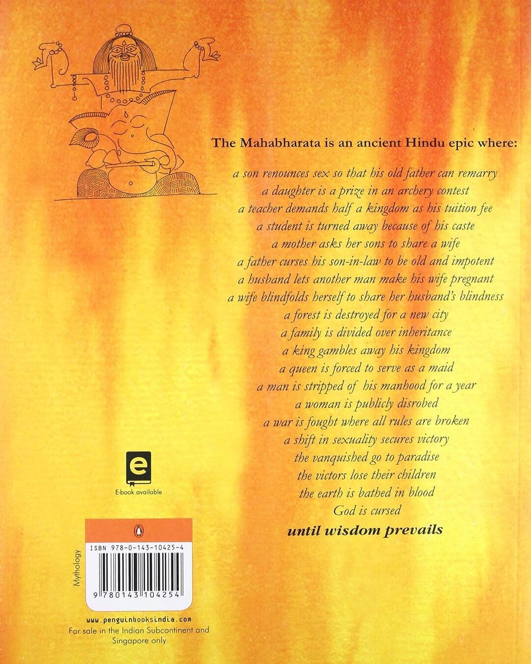 Jaya : An Illustrated Retelling of the Mahabharata by Devdutt Pattanaik [Paperback] - versoz.com
