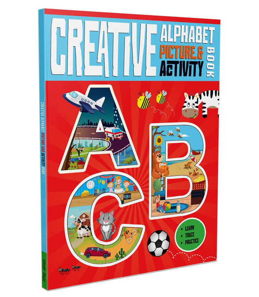 Creative Alphabets Picture and Activity Book by Rahul Dhamija, Sandeep Yadav, Kawarjeet Singh Surya [Paperback]