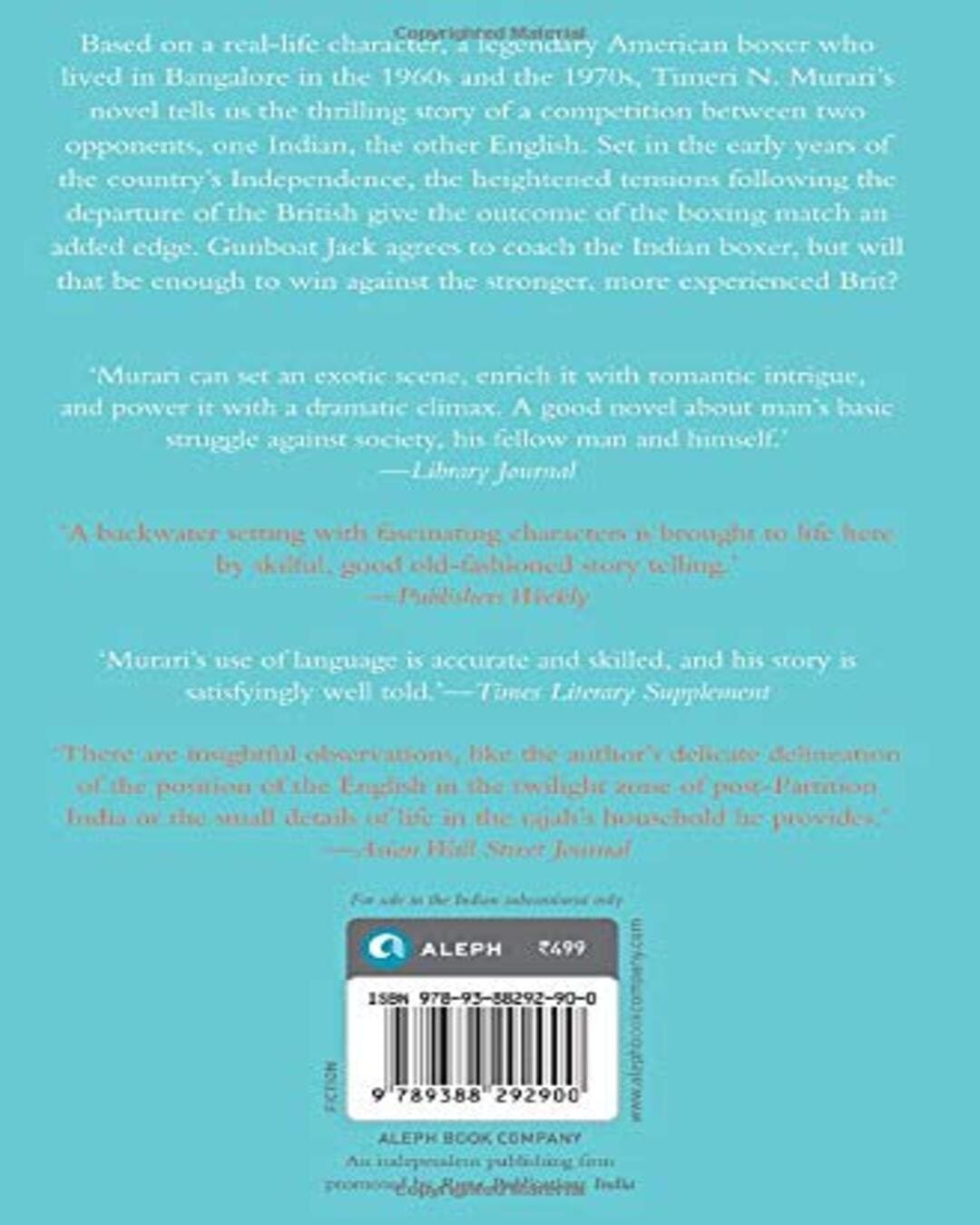 Gunboat Jack: A Novel by Timeri N. Murari [Paperback] - versoz.com