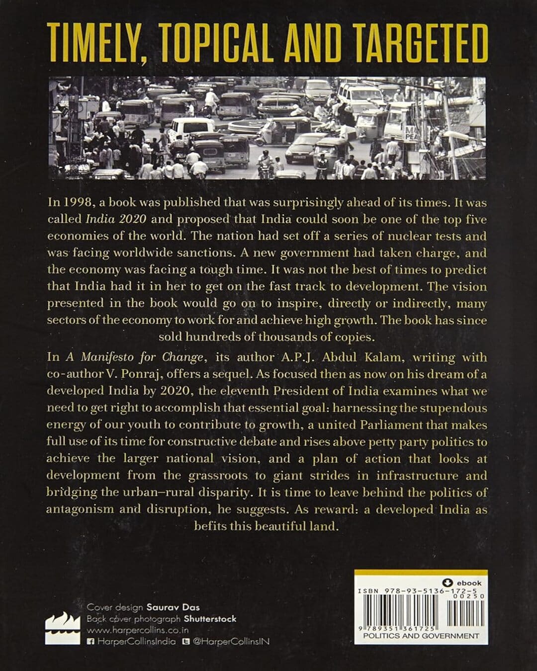 A Manifesto for Change by A P J Abdul Kalam [Hardcover] - versoz.com
