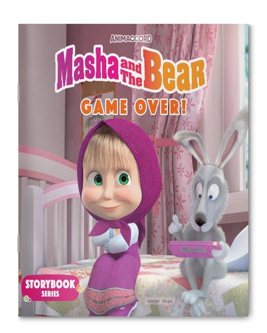 Masha and the Bear: Game Over (Story Book) by Wonder House Books [Paperback]